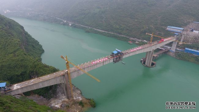 _桥跨结构施工流程图_桥梁跨径组合3×30m