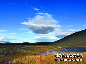 自驾途中的美景。